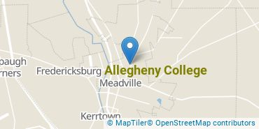 Location of Allegheny College