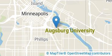 Location of Augsburg University