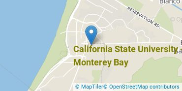 Location of California State University-Monterey Bay