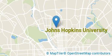 Location of Johns Hopkins University