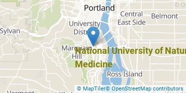 Location of National University of Natural Medicine