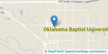 Location of Oklahoma Baptist University