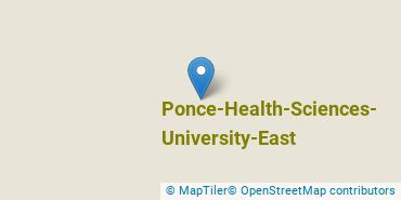 Location of Ponce Health Sciences University-East