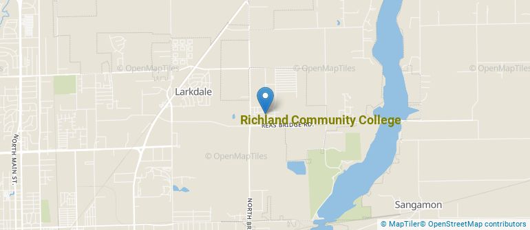 Richland Community College Campus Map Us States Map - vrogue.co