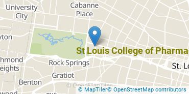 Location of University of Health Sciences and Pharmacy in St. Louis