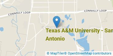 Location of Texas A&M University-San Antonio