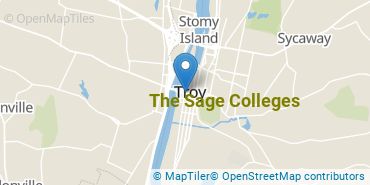 Location of Russell Sage College