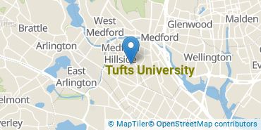 Location of Tufts University