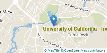 Location of University of California-Irvine