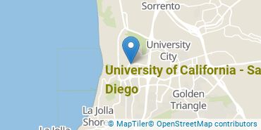 Location of University of California-San Diego