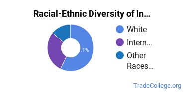 Racial-ethnic diversity of Industrial Technology majors at University of Northern Iowa