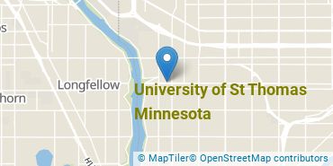 Location of University of St Thomas
