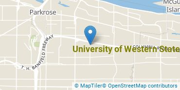 Location of University of Western States
